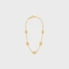 Triomphe Mini Triomphe Bracelet in Brass with Gold Finish Triomphe Mini Triomphe Bracelet in Brass with Gold Finish