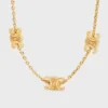 Triomphe Mini Triomphe Bracelet in Brass with Gold Finish Triomphe Mini Triomphe Bracelet in Brass with Gold Finish