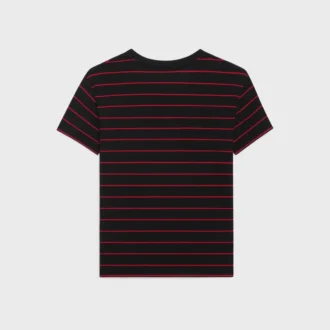 Triomphe Regular T-Shirt in Striped Jersey