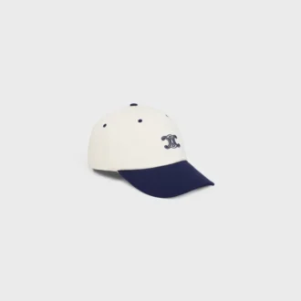 Triomphe Richelieu Cap in Cotton Twill