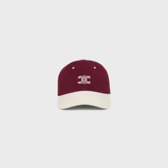 Triomphe Richelieu Cap in Cotton Twill
