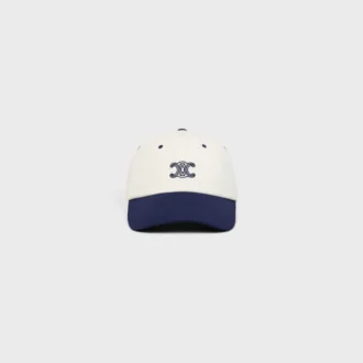 Triomphe Richelieu Cap in Cotton Twill