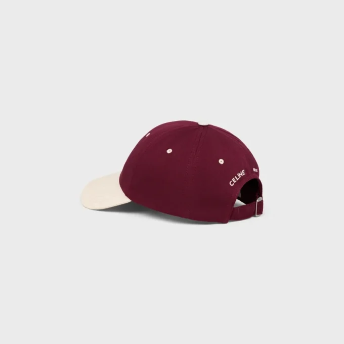 Triomphe Richelieu Cap in Cotton Twill Triomphe Richelieu Cap in Cotton Twill