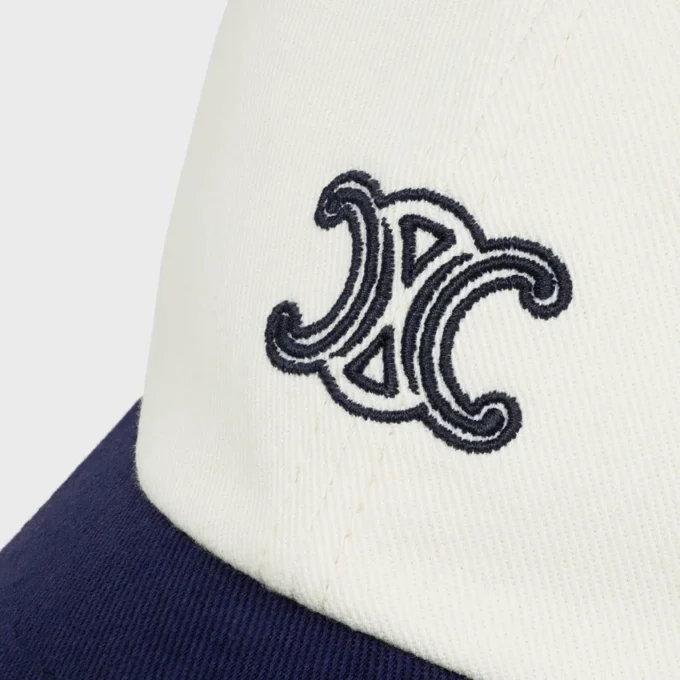 Triomphe Richelieu Cap in Cotton Twill Triomphe Richelieu Cap in Cotton Twill