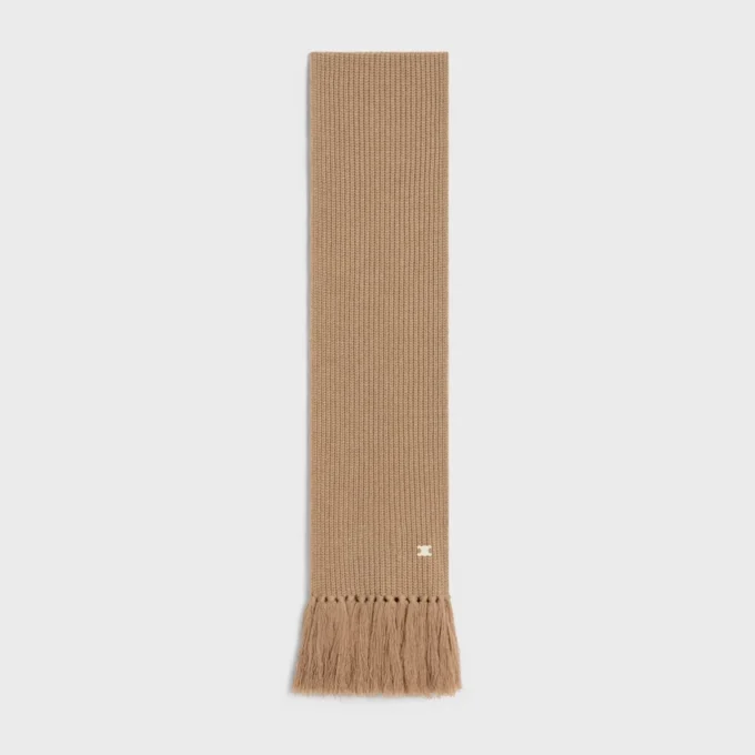 Triomphe Scarf in Seamless Cashmere Triomphe Scarf in Seamless Cashmere