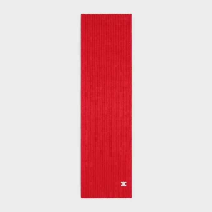 Triomphe Scarf in Seamless Cashmere Triomphe Scarf in Seamless Cashmere