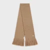 Triomphe Scarf in Seamless Cashmere Triomphe Scarf in Seamless Cashmere