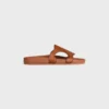 Triomphe Slide in Calfskin – Vegetal Tanning Triomphe Slide in Calfskin – Vegetal Tanning