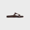 Triomphe Slide in Calfskin – Vegetal Tanning Triomphe Slide in Calfskin – Vegetal Tanning