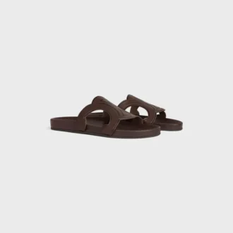 Triomphe Slide in Calfskin – Vegetal Tanning Triomphe Slide in Calfskin – Vegetal Tanning