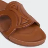 Triomphe Slide in Calfskin – Vegetal Tanning Triomphe Slide in Calfskin – Vegetal Tanning