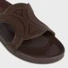 Triomphe Slide in Calfskin – Vegetal Tanning Triomphe Slide in Calfskin – Vegetal Tanning