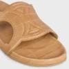 Triomphe Slide in Crocodile Stamped Calfskin Triomphe Slide in Crocodile Stamped Calfskin