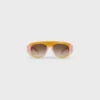 Triomphe Stamp 01 Sunglasses in Acetate