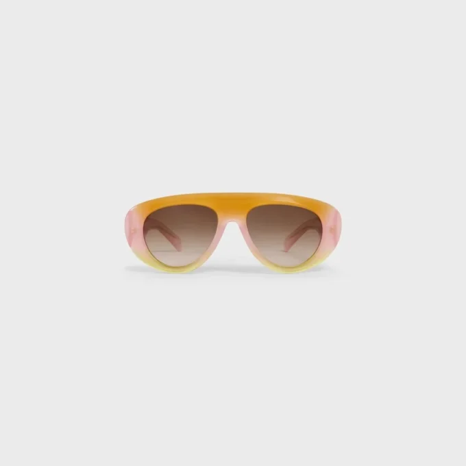 Triomphe Stamp 01 Sunglasses in Acetate
