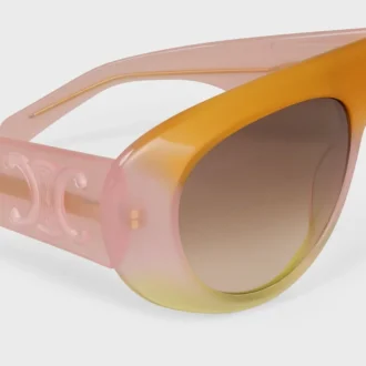 Triomphe Stamp 01 Sunglasses in Acetate