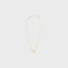 Triomphe Suspended Necklace in Brass with Gold Finish Triomphe Suspended Necklace in Brass with Gold Finish