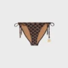 Triomphe Swimsuit Bottom in Monogram Matte Jersey Triomphe Swimsuit Bottom in Monogram Matte Jersey