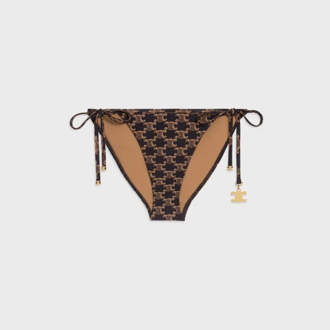 Triomphe Swimsuit Bottom in Monogram Matte Jersey Triomphe Swimsuit Bottom in Monogram Matte Jersey
