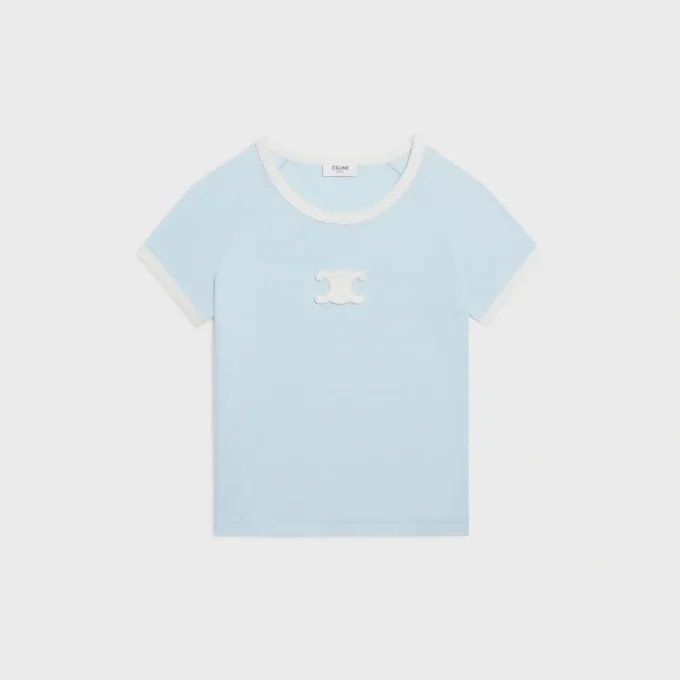 Triomphe T-Shirt in Cotton Jersey