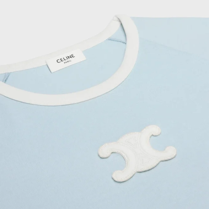 Triomphe T-Shirt in Cotton Jersey