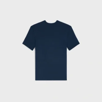 Triomphe T-Shirt in Ribbed Cotton Jersey