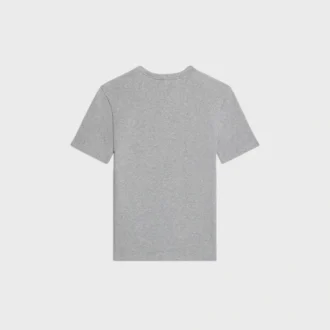 Triomphe T-Shirt in Ribbed Cotton Jersey