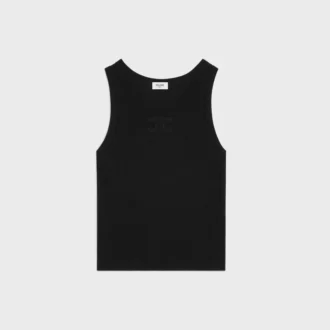 Triomphe Tank Top in Ribbed Cotton Triomphe Tank Top in Ribbed Cotton