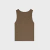 Triomphe Tank Top in Ribbed Cotton
