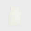 Triomphe Tank Top in Ribbed Cotton Silk Triomphe Tank Top in Ribbed Cotton Silk