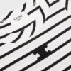 Triomphe Tank Top in Striped Silk Jersey Triomphe Tank Top in Striped Silk Jersey