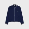 Triomphe Teddy Jacket in Double Face Jersey Triomphe Teddy Jacket in Double Face Jersey