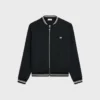 Triomphe Teddy Jacket in Double Face Jersey Triomphe Teddy Jacket in Double Face Jersey