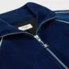 Triomphe Tracksuit Jacket in Velvet Jersey Triomphe Tracksuit Jacket in Velvet Jersey