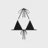 Triomphe Triangle Top in Matte Jersey Triomphe Triangle Top in Matte Jersey