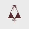 Triomphe Triangle Top in Matte Jersey Triomphe Triangle Top in Matte Jersey