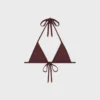 Triomphe Triangle Top in Matte Jersey Triomphe Triangle Top in Matte Jersey