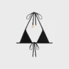 Triomphe Triangle Top in Matte Jersey Triomphe Triangle Top in Matte Jersey