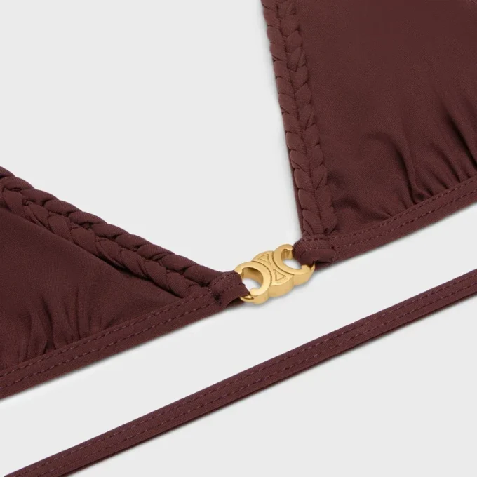 Triomphe Triangle Top in Matte Jersey Triomphe Triangle Top in Matte Jersey