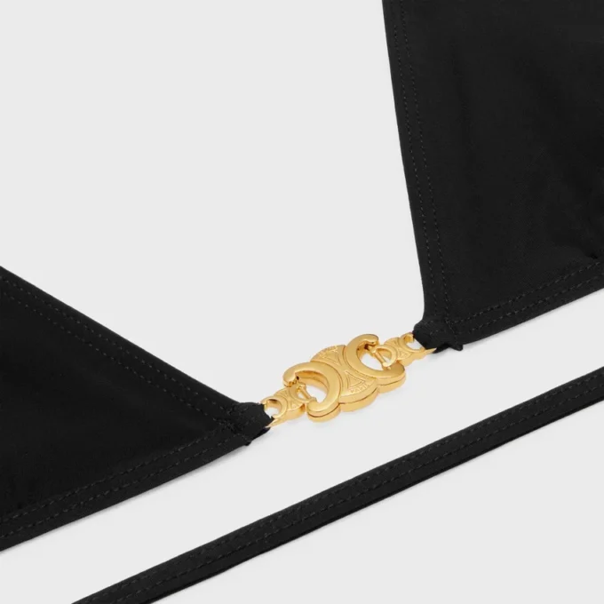 Triomphe Triangle Top in Matte Jersey Triomphe Triangle Top in Matte Jersey