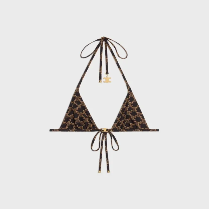 Triomphe Triangle Top in Monogram Matte Jersey Triomphe Triangle Top in Monogram Matte Jersey