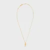 Triomphe Twinkle Necklace in Strass and Brass with Gold Finish Triomphe Twinkle Necklace in Strass and Brass with Gold Finish
