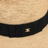 Triomphe Wide-Brimmed Hat in Raffia