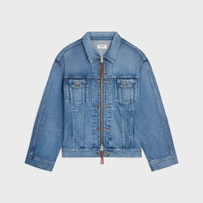 Trucker Jacket in Cotton Denim