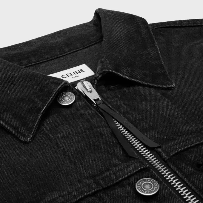 Trucker Jacket in Cotton Denim