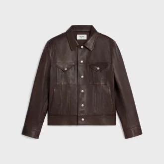Trucker Jacket in Lambskin