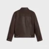 Trucker Jacket in Lambskin