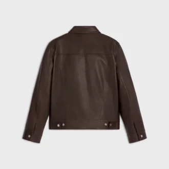 Trucker Jacket in Lambskin