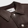 Trucker Jacket in Lambskin