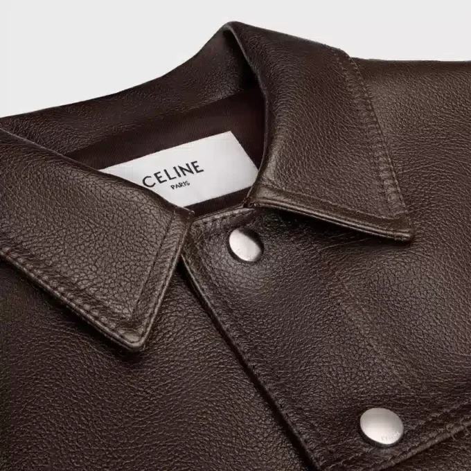 Trucker Jacket in Lambskin